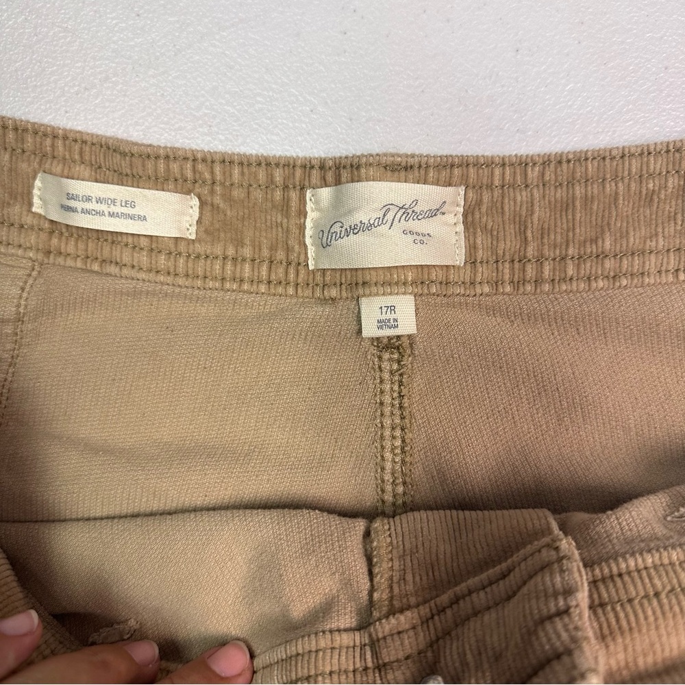 Universal Thread Tan Wide Leg Pants - Picture 4 of 7